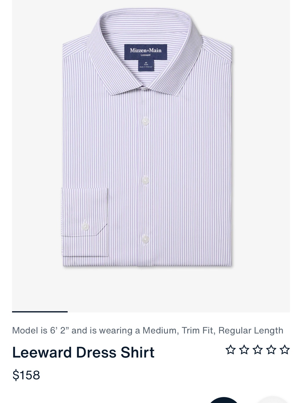 Bundle Of 3! Mizzen+Main Dress Shirts - Check, Gingham, Stripe